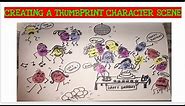 Cartoon Thumbprint Characters Part 3