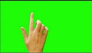 Green screen hand