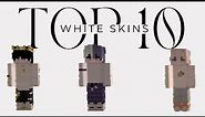 TOP 10 WHITE MINECRAFT SKINS