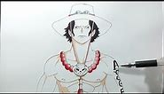 How to draw Ace | step by step