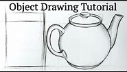 Basic drawing lessons for beginners How to draw object drawing easy for beginners with BASIC SHAPES