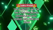 Leaked Concept Art of Pyro Archon's Design - Genshin Impact