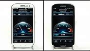 Samsung Galaxy S3 4G LTE Speed Test vs 3G EE UK