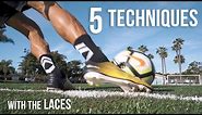 How to Kick a Soccer Ball with the Laces