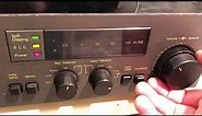 NAD Acoustic Dimension Model No: 3140 Stereo Amplifier Receiver 1980 - Left Channel Issue