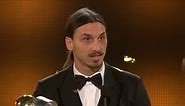 Zlatan Ibrahimovic recalls death of brother at awards ceremony