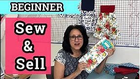 Beginner Sew And Sell Idea ~ Make Fast Easy Hanging Towel