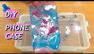 EASY DIY-HOW TO DESIGN A PHONE CASE WITH NAIL POLISH..DIY PHONE CASE DESIGN