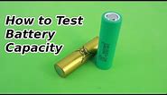 How to Test Battery Capacity without Special Equipment