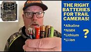 How to choose the best batteries for trail cameras!