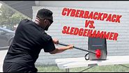 Indestructible Cyberbackpack vs. Sledgehammer. Who will win? The Ultimate Tesla Cybertruck Backpack.