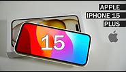 Unboxing Apple iPhone 15 Plus Yellow with Camera & Games Test I ASMR