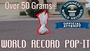 World's Largest Pop It [World Record]