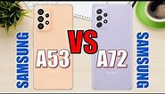 Samsung Galaxy A53 5G vs Samsung Galaxy A72 ✅