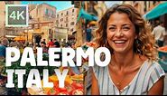 Palermo, Sicily — Italy Walking Tour 4K 🇮🇹