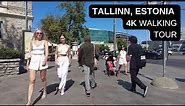 City walks series - Tallinn, Estonia (4K walking tour)