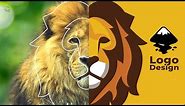 Inkscape | Inkscape Logo Design | lion logo