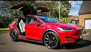 Tesla Model X P100D - Detailed look, self-drive and launch