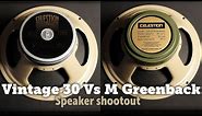 Celestion Vintage 30 Vs Greenback, speaker mix (Extended version)