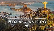 Rio de Janeiro, Brazil 🇧🇷 - by drone [4K]
