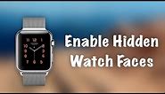 How to Use HIDDEN Watch Faces on Apple Watch - Unlock Hermes and Nike+ watch faces