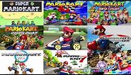 Mario Kart Series - All Courses (1992-2017)