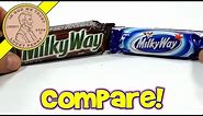 Comparing a UK Milky Way to a USA Milky Way + Bonus Mars Bar!