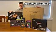 Building My First PC At 13 Years Old - RTX 3060 + Ryzen 5 5600