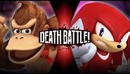 Donkey Kong VS Knuckles (Nintendo VS Sega) | DEATH BATTLE!