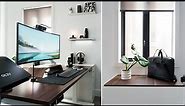 My Modern Office | 2022 Clean and Space Efficient Setup