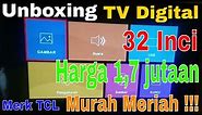 Unboxing TV LED Digital TCL Type L32D3000B 32 Inci #LedTv #tvdigital #tcltv