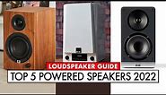 Top 5 Powered Speakers 2022!! Comparing Mission, Klipsch, SVS, ELAC