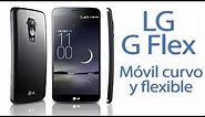 LG G Flex: Un teléfono curvo y flexible (Presentación)