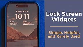 Master the iPhone with Lock Screen Widgets
