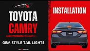 HRS 2018-2024 Toyota Camry OEM Style LED Tail Lights