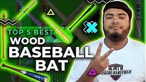 Top 5 Best Wood Baseball Bats in 2023 [Reviews & Buying Guide]