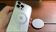 Apple case / Capa transparente MagSafe - iPhone 13 Pro Max - Primeiras impressões !