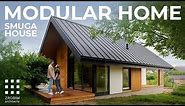 Prefab Modular Home, overview of modern sustainable architecture
