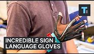 Incredible sign language gloves
