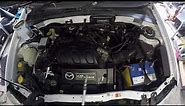Mazda Tribute / Ford Escape V6 engine removal part 1 of 2