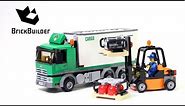 LEGO CITY 60020 Cargo Truck Speed Build for Collectors - Collection Great Vehicles (1/48)