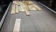4" x 3/4" solid hard maple rustic hardwood flooring