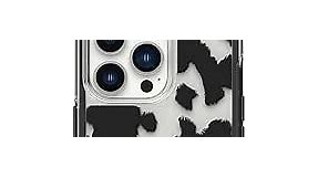 OtterBox iPhone 13 Pro Symmetry Series+ Case - COW PRINT, ultra-sleek, snaps to MagSafe, raised edges protect camera & screen