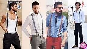 Men's Suspenders / Men with Suspenders