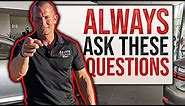 Questions to ALWAYS ask on the car lot as a Car Salesman - Car Selling Tips