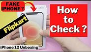 iPhone 12 Flipkart Unboxing || Check iPhone Original