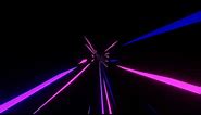 Pink Purple Tunnel Abstract Background Video Loop - Geometric Pattern - VJ Loop 4k - Wallpaper
