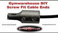 How to make your own replacement gym Cables - DIY GYM CABLES