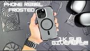 Phone Rebel Frosted Series iPhone 14 Pro Case Review + 1K Subs Giveaway!!!