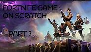 How to make a fortnite game on scratch | Part 7 | Starting the side scroller